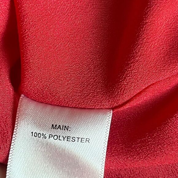 Olivia Culpo x Le Tote Red Long Sleeve Embroidered Maxi Dress Size L - Picture 7 of 10